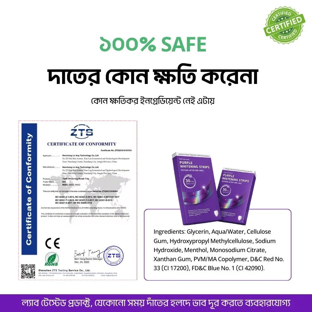 Teeth Whitening Strips - Shokhi Beauty