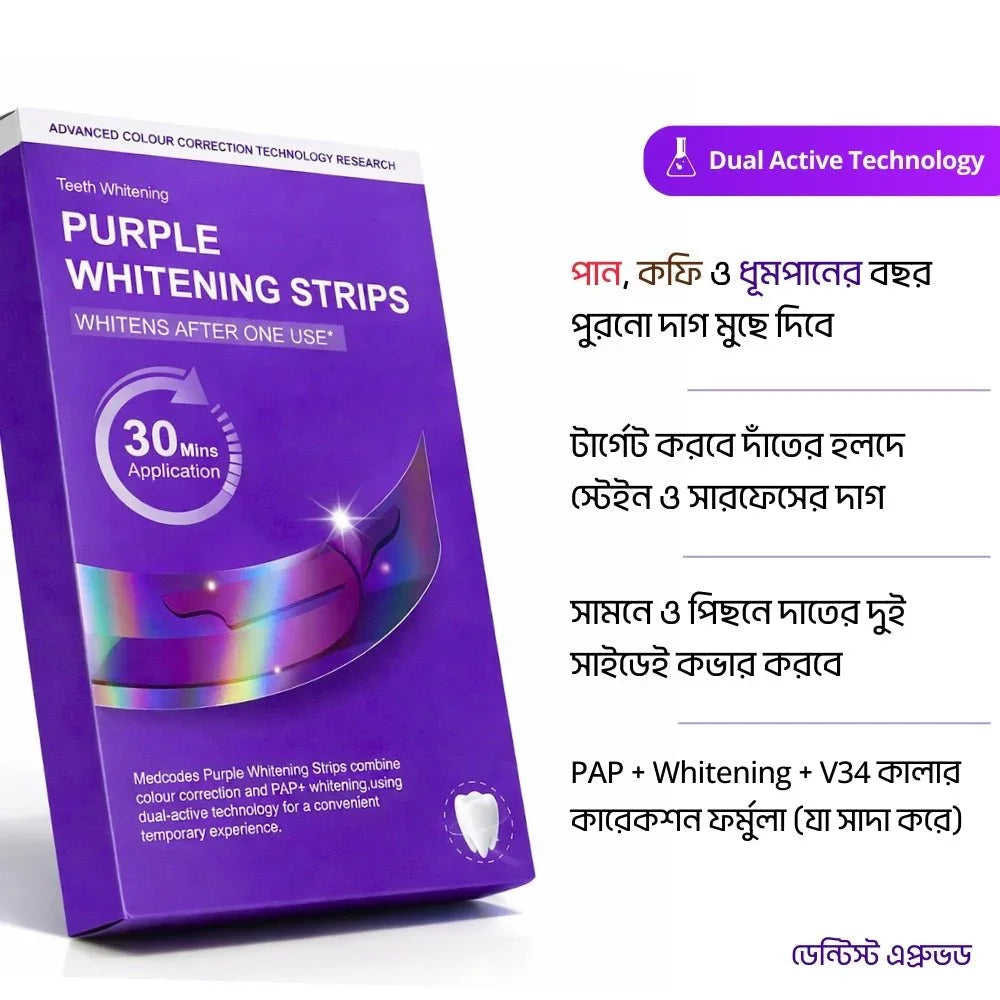 Teeth Whitening Strips - Shokhi Beauty